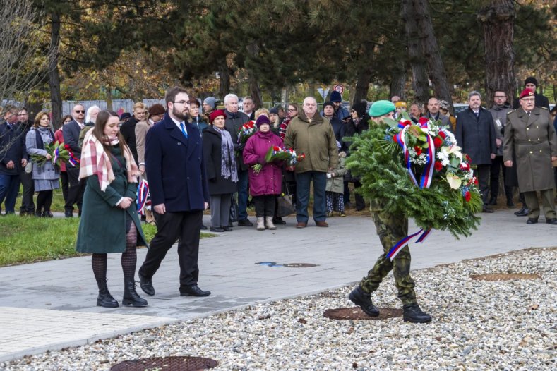 Kraj si připomněl boj za svobodu a demokracii