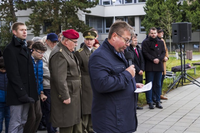 Kraj si připomněl boj za svobodu a demokracii