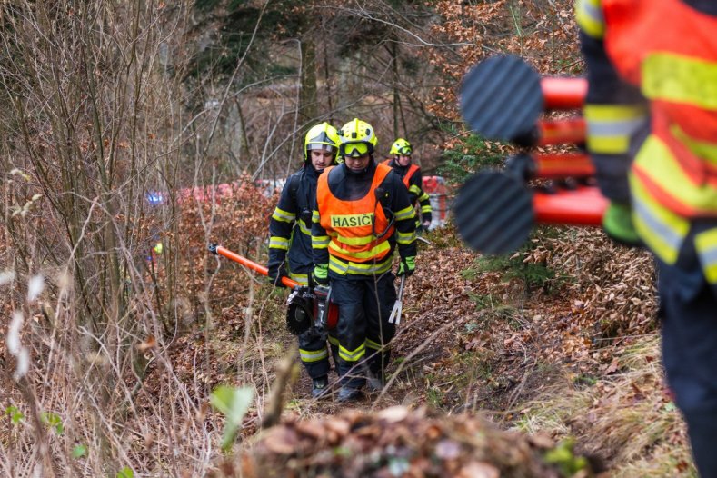 U Jívové se srazily vlaky. Cvičení prověřilo krajské záchranáře