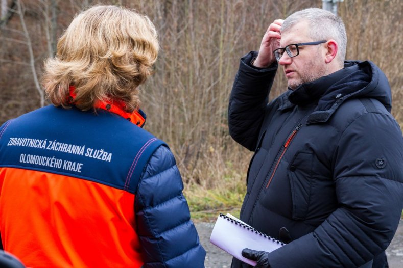 U Jívové se srazily vlaky. Cvičení prověřilo krajské záchranáře