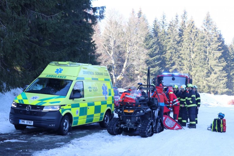 Čtyřkolka Milada pomáhá udržovat stopy v Jeseníkách