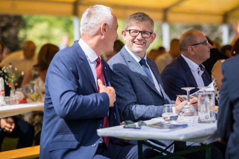 Čechy pod Kosířem si převzaly ocenění v soutěži Vesnice roku Olomouckého kraje