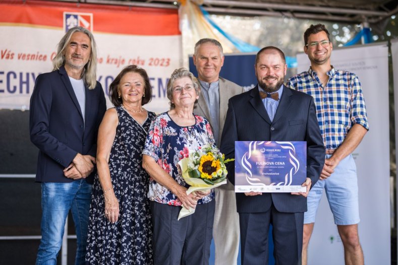 Čechy pod Kosířem si převzaly ocenění v soutěži Vesnice roku Olomouckého kraje