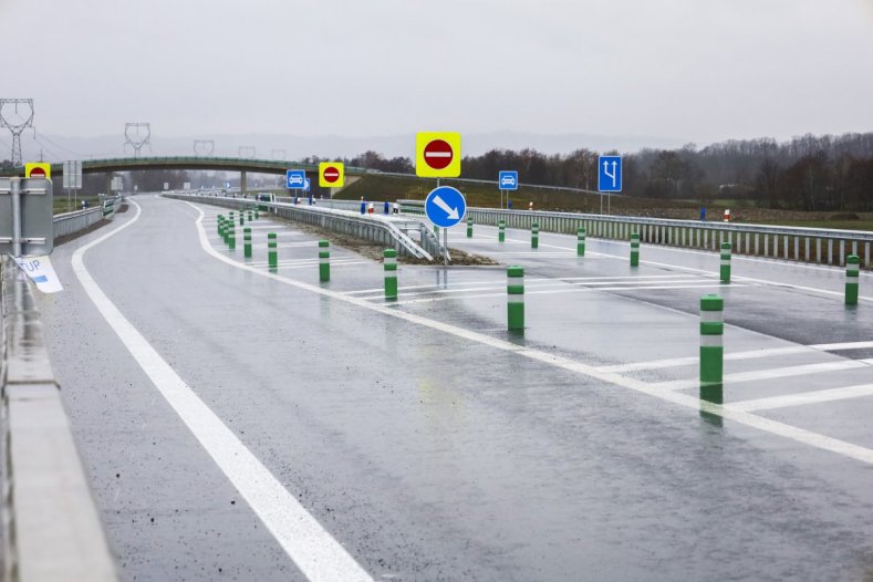 Nový obchvat v Bludově, který byl otevřen koncem roku 2023. Právě na něj naváže obchvat Zábřeha