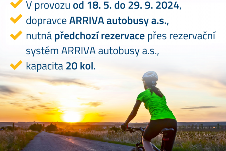 Do Jeseníků znovu míří cyklobusy. Přepraví kola a dovezou zážitky