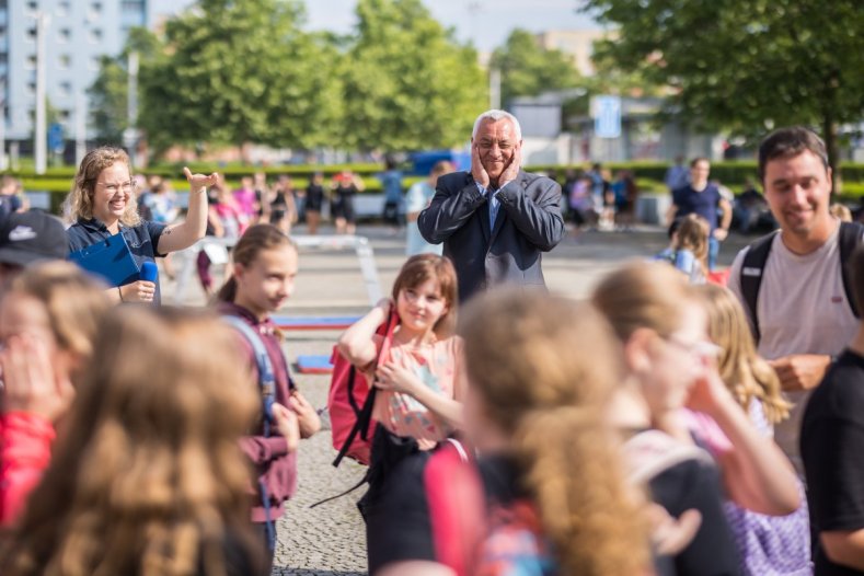 Děti oslavily svůj den s krajskými záchrannými složkami