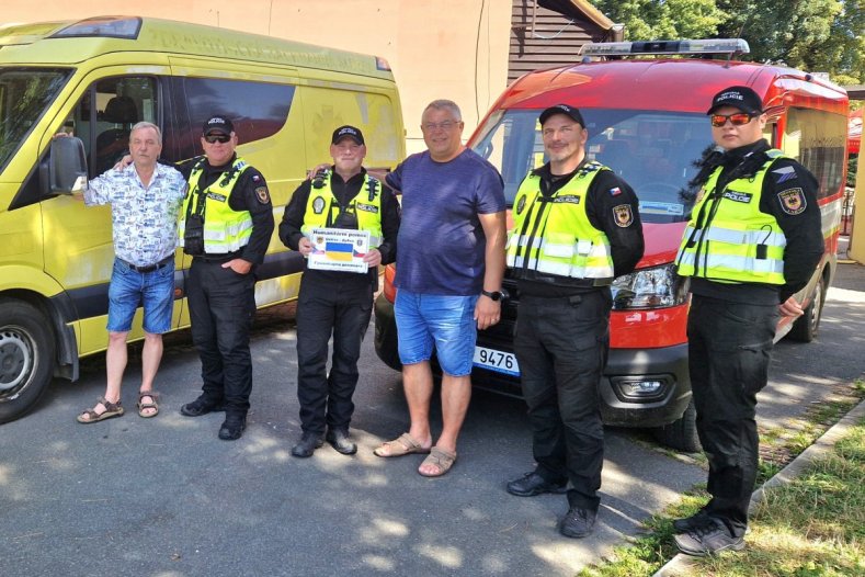 Olomoucký kraj pokračuje v pomoci Ukrajině. Z Uničova vyrazila další zásilka