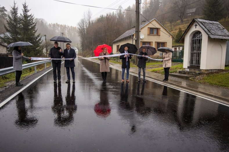 Kraj opravil další silnici třetí třídy