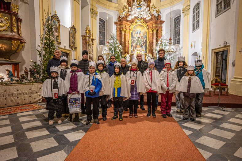 Hejtman porušil tříkrálovou tradici. Odjel za Olomouc