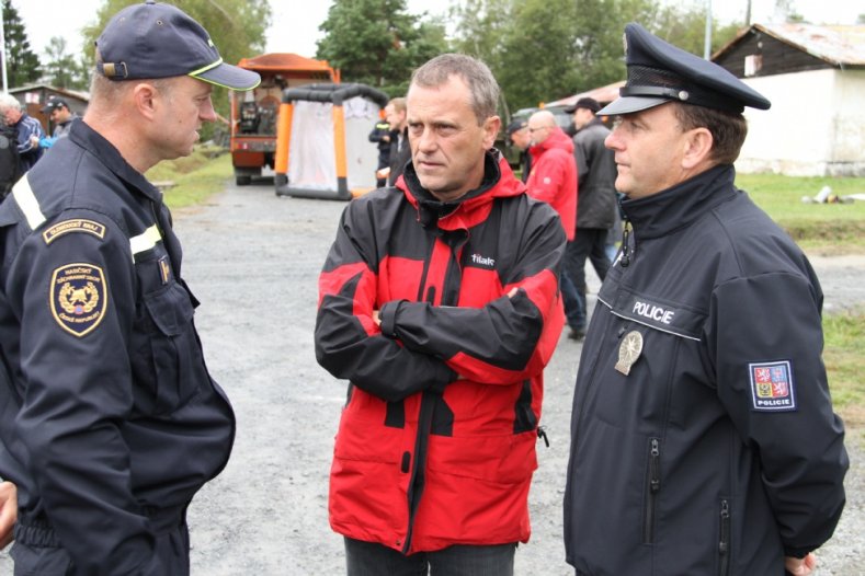 Setkání se starosty a složkami IZS, srubový tábor Smilov, VVP Libavá.