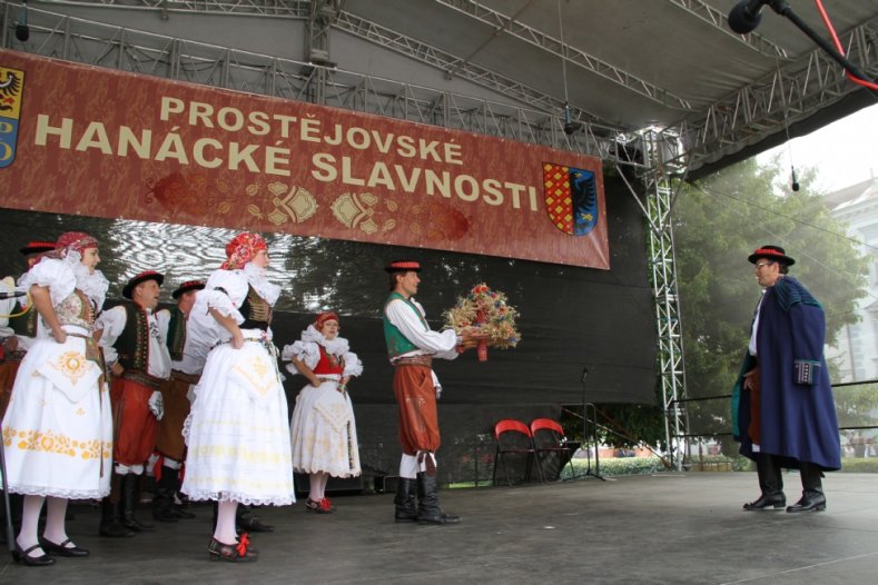 Šesté Dožínky Olomouckého kraje na Hanáckých slavnostech v Prostějově