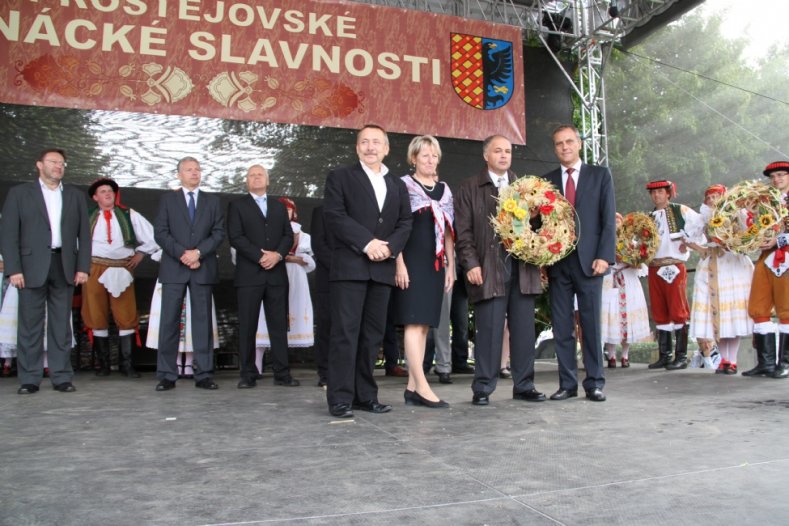 Šesté Dožínky Olomouckého kraje na Hanáckých slavnostech v Prostějově