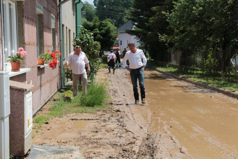 Hejtman Rozbořil nabídl pomoc místní části Žeravice 