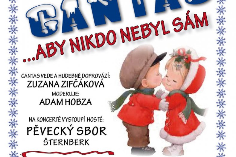 Vánoční koncert pěveckého souboru Cantas Kojetín