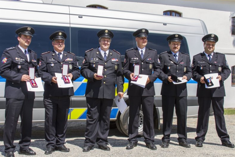 Policie v Olomouckém kraji ocenila ty nejlepší ze svých řad