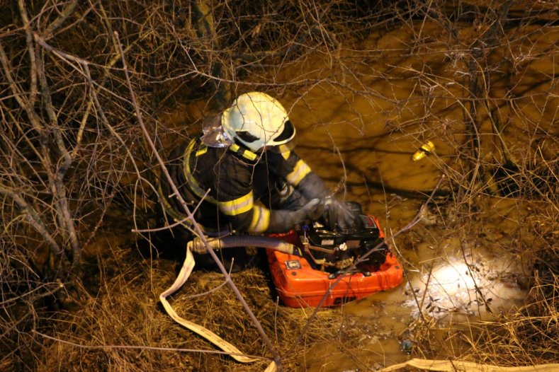 Rychlé tání sněhu způsobilo celkem devět mimořádných událostí v kraji. Se situací se osobně na místě seznámil i hejtman Košta