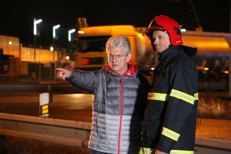 Rychlé tání sněhu způsobilo celkem devět mimořádných událostí v kraji. Se situací se osobně na místě seznámil i hejtman Košta