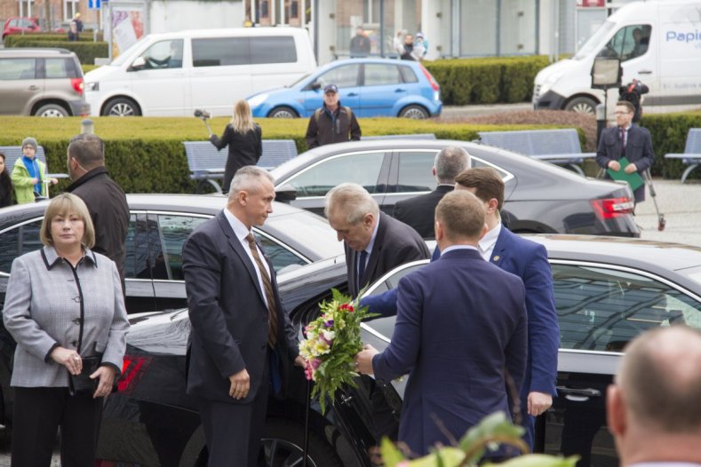 Prezident Miloš Zeman zahájil návštěvu Olomouckého kraje