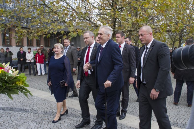 Prezident Miloš Zeman zahájil návštěvu Olomouckého kraje