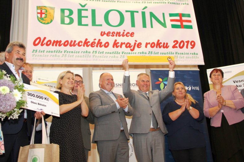 Vesnicí roku 2019 se stala obec Bělotín