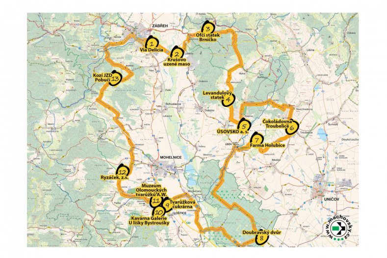 Jízdu Olomouckým krajem si teď vychutnáte. Doslova