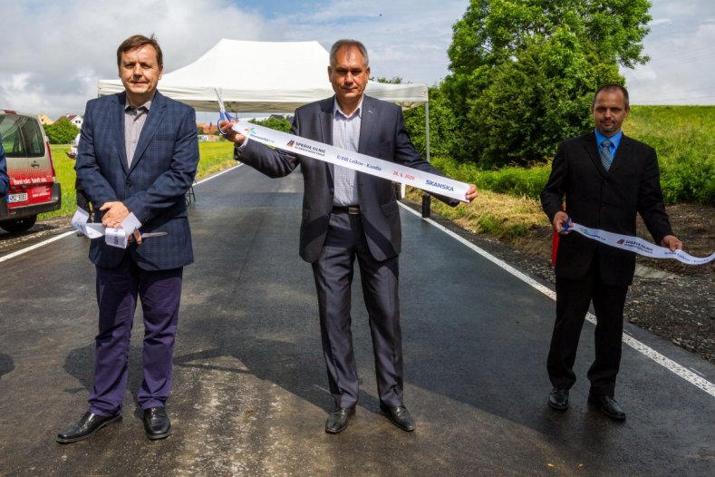 Z Laškova po hranice okresu Olomouc po novém. Díky krajské podpoře