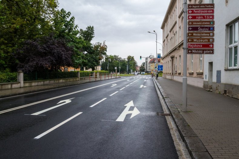 Prostějovská Vápenice je průjezdná. Oprava skončila s předstihem 