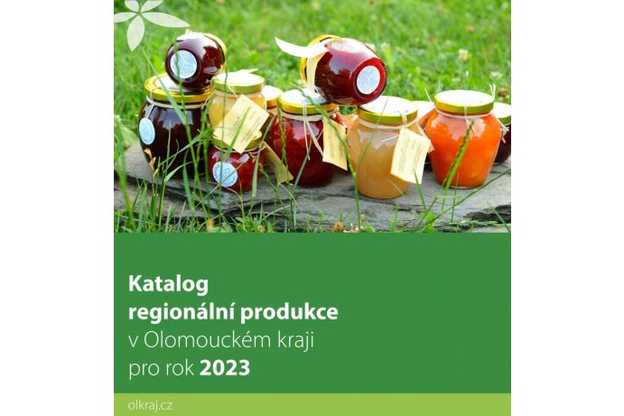 Katalog regionální produkce v Olomouckém kraji pro rok 2023